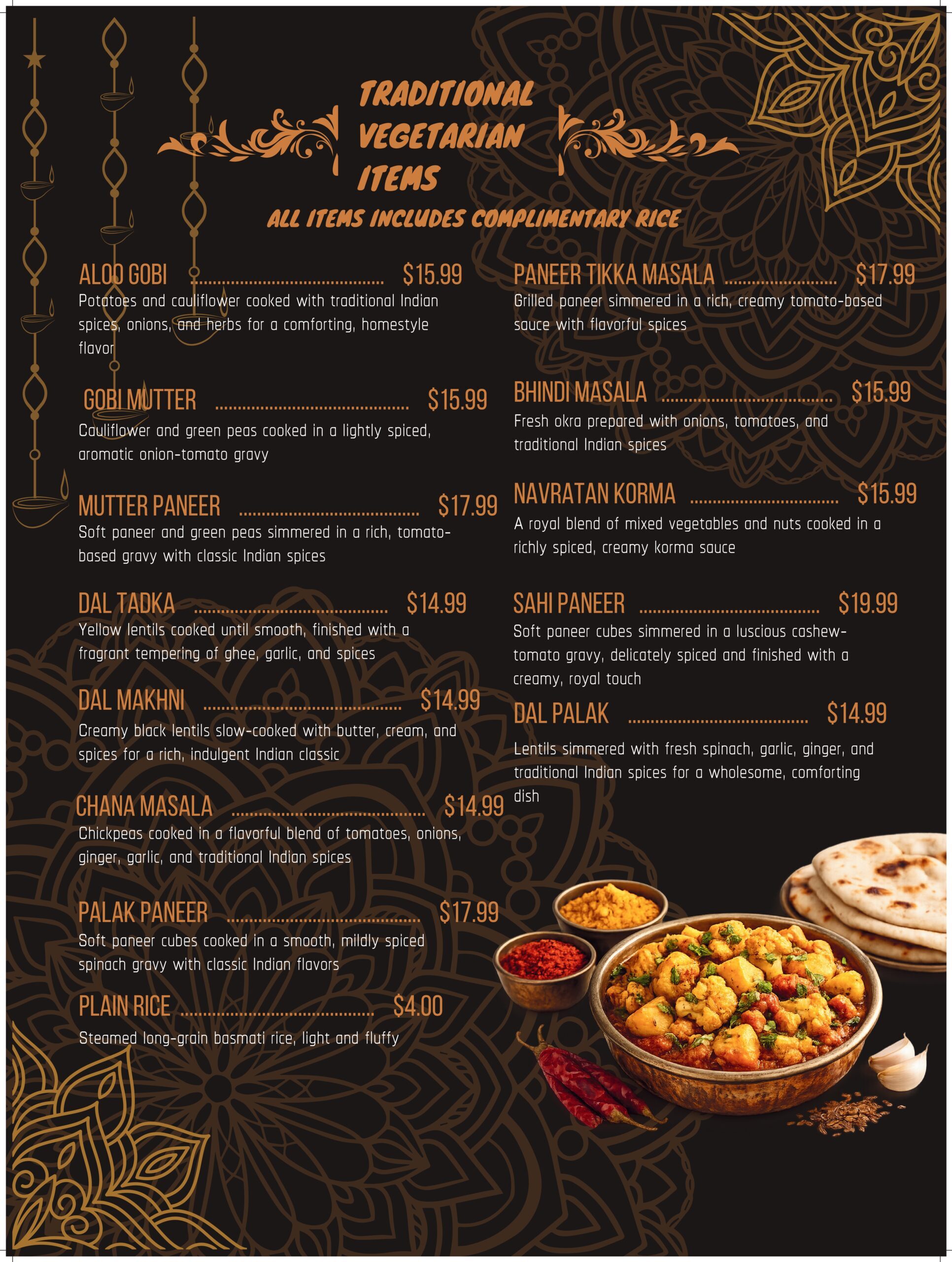 Dark Brown and Orange Traditional Indian Restaurant Food Menu Card Poster-13_page-0004