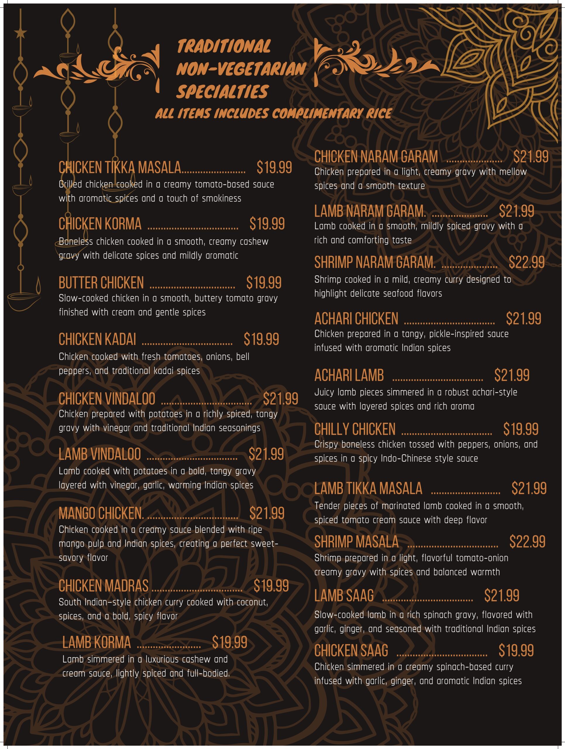Dark Brown and Orange Traditional Indian Restaurant Food Menu Card Poster-13_page-0005